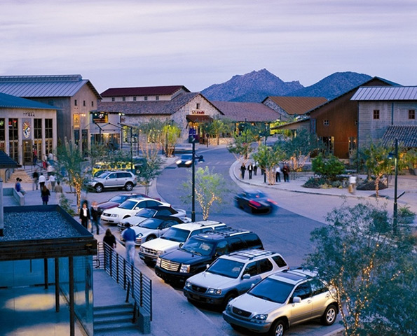 Aerial view of property